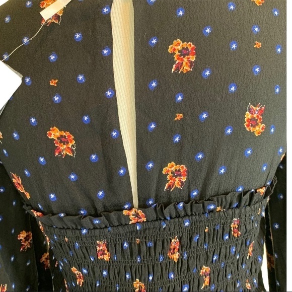 NWT Free People mini floral dress - Picture 12 of 15